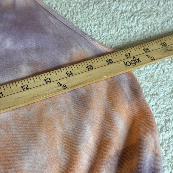 Wildfox jumpsuit Womens size small zoe tie dye in solar wash Cotton Boho Lounge - Picture 13 of 13